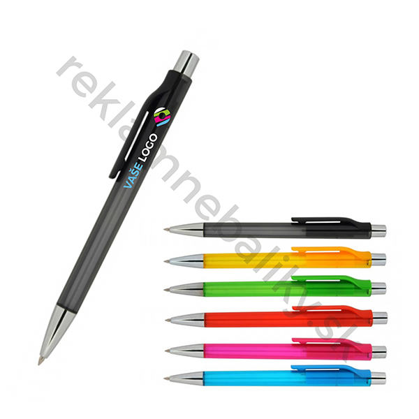 P33_Pero_s_potlacou_Sontro Plastové reklamné perá s potlačou loga v cene, lacné pero